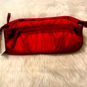 Red 2 piece Cosmetic/Travel Makeup Bag